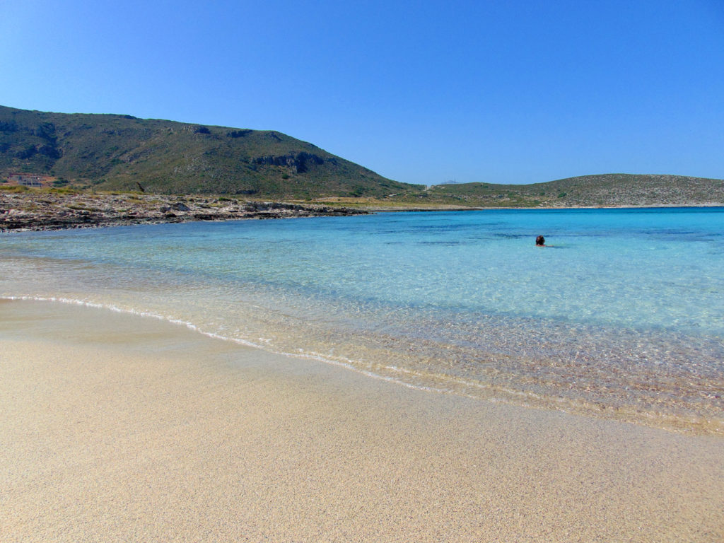 Bucht auf der Insel Elafonisos